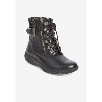 Women's The James Trail Boot by Comfortview in Black (Size 8 1/2 M)