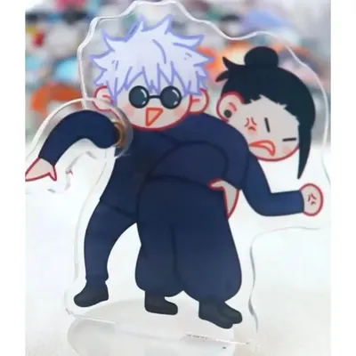 Jujutsu Kaisen Gojo Satoru Getou Suguru Acrylic Funny Model Stands Movable Arms Desk Computer
