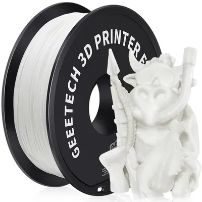 Geeetech ABS+ 3D Filament 1.75mm 1KG plastic 3D Printer Material, Tangle-Free, Non-Toxic, Vacuum Packaging White Blac Redk BLue