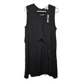 Michael Kors Dresses | Michael Kors Black Midi Dress Womens Size Xxl 2xl Sleeveless Nwt $155 Msrp | Color: Black | Size: Xxl
