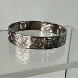 Coach Jewelry | Coach Silver C Signature Bangle Bracelet | Color: Silver | Size: Os
