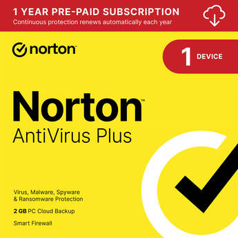 Norton AntiVirus Plus (1 Device, 1-Year Subscription) 21450054
