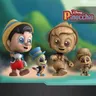 Hottoys Pinocchio Pinocchio et Jiminy Cricket Wood Mars Board Cosbaby Mini Collection Butter Toy
