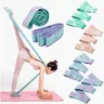 Yoga Stretching Belt Dance Stretching Band fasce elastiche di resistenza Yoga Home Pilates esercizio