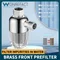 Washing Machine Effluent Purifier Front Filter Bathroom Kitchen Brass Universal Faucet Sediment Filter Water Heater Front Filter