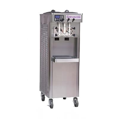 Stoelting F231-18I2-YG2 Soft-Serve/Yogurt Freezer w/ 2 Heads & (2) 3/4 HP, 208-240v/1ph, Stainless Steel