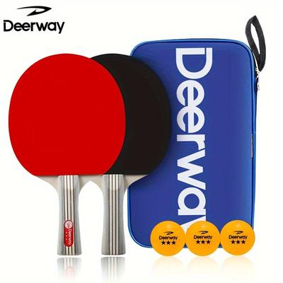 1set, Professional Table Tennis Rackets With 2 Pon...