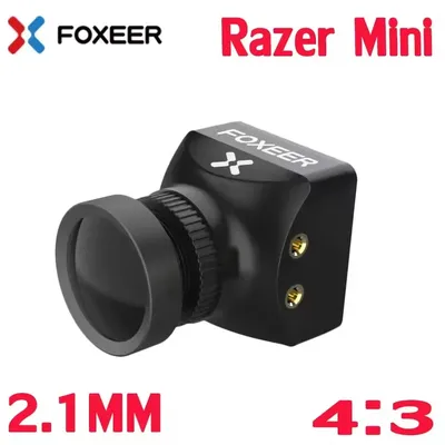 Foxeer Razer Mini V2 HD 5MP 2.1mm M12 Lens 1200TVL Standard FPV Camera 4:3/16:9 NTSC/PAL Switchable