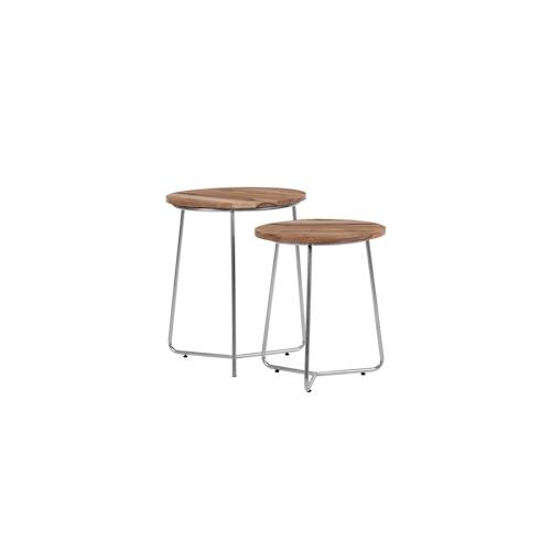 Beistelltisch Couchtisch Tisch Massivholz Wohnzimmertisch 2er Set WOMO-DESIGN®