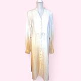 Free People Dresses | Free People By Urban Outfitters Cream Linen Nwot Size Large Maxi Dress | Color: Cream | Size: L