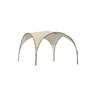 Gazebo matera Domus acciaio/poly mt 3,8x3,8 Domus