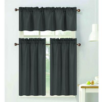 Aspen Metallic Blackout Grommet Panel 84" Charcoal