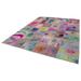 Pink 97" x 119" L Area Rug - Lofy Rectangle Kırk Yama Rectangle 8'1" X 9'11" Area Rug 119.0 x 97.0 x 0.4 in Cotton | 97" W X 119" L | Wayfair