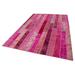 Pink 81" x 121" L Area Rug - Bungalow Rose Rectangle Kırk Yama Rectangle 6'9" X 10'0" Area Rug 121.0 x 81.0 x 0.4 in Cotton | 81" W X 121" L | Wayfair