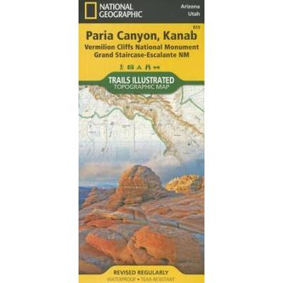 Paria Canyon, Kanab Map [Vermillion Cliffs Nationa...