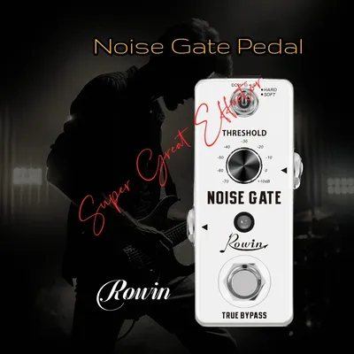 Rowin Super Star Noise Gate Killer Pedal Guitar Effects Noise Reduction Noisegate PedalBoard