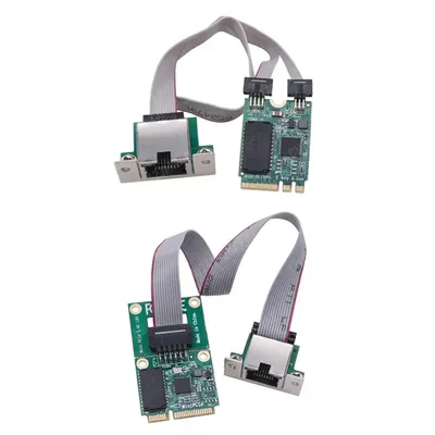 M2 RJ45 Network Adapter RTL8125BG Chip M.2 Gigabit Ethernet Network Card 2.5G/1000/100Mbps PCIE Bus