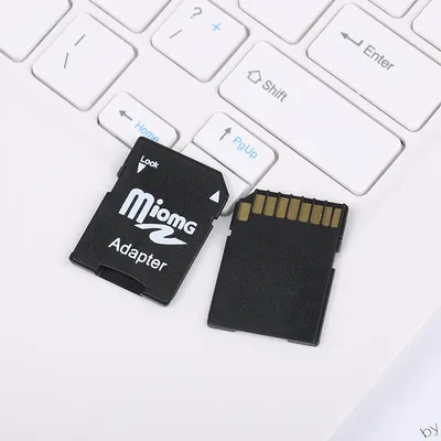 5Pcs Micro SD Trans Flash TF To SD SD HC Memory Card Adapter Converter Black
