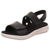 Sandale LEGERO "ELLA", Damen, Gr. 39, schwarz, Nappaleder, sportlich, Schuhe, Sommerschuh, Sandalette, Klettschuh, mit Klettverschlüssen