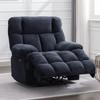 Power Oversized Recliner,Big Man Power Recliners Chair,Gray Extra Large Recliner for Living Room with USB Port 43"L*39"W*43"H