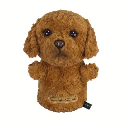 TEMU 1pc Cute Doll Teddy Dog Golf Club Cover, Golf Accessories