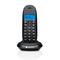 Motorola C1001CB+ DECT-Telefon, Anrufsperre, Anrufer-ID, Freisprechen, 50 Kontakte, beleuchtetes Display – Schwarz