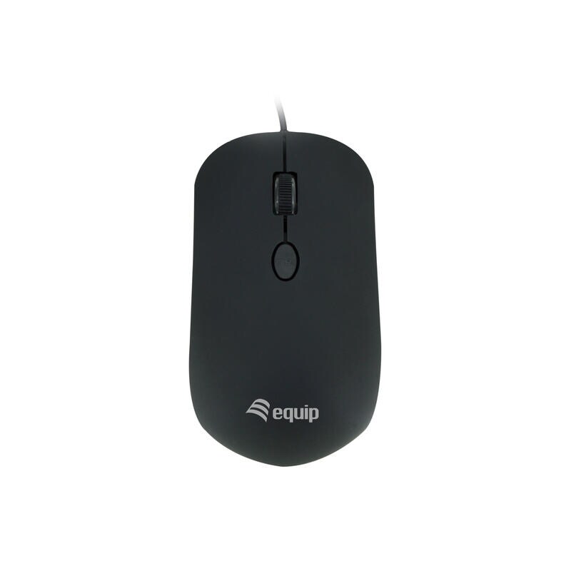 Equip 245114 EQUIP Optische Maus USB Anschluss schwarz bis 1600dpi Image