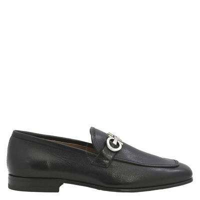 Salvatore Giove Gancini Ornament Loafers - Brown - Ferragamo Slip-Ons