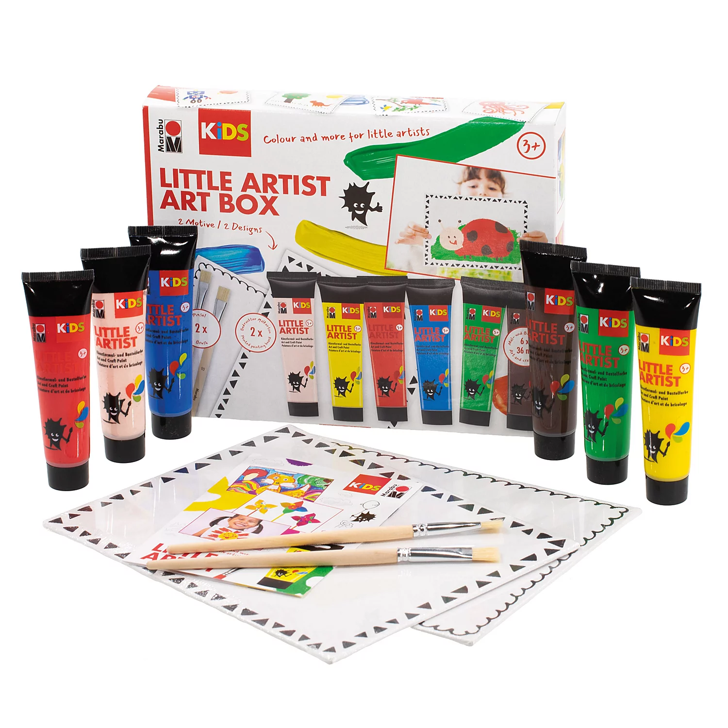 Marabu KiDS Little Artist Art Box, 6x 36 ml Image