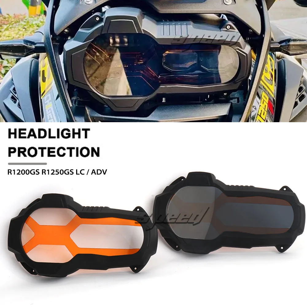Motorrad scheinwerfers chutz schutz orange fluor zierende abdeckungen für bmw r1200gs lc adventuer r1250gs r 1200gs 1250gs adventuer Image