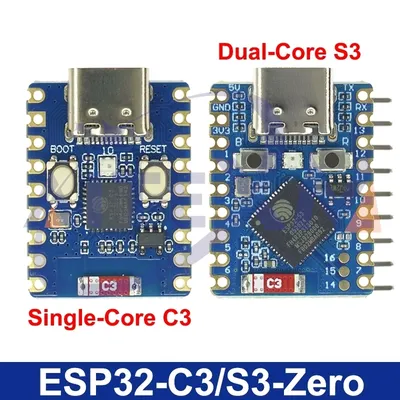 ESP32-C3-Zero ESP32-S3-Zero mini entwicklung board wifi bluetooth ultra-kleine größe esp32 c3 s3 esp 32 Image