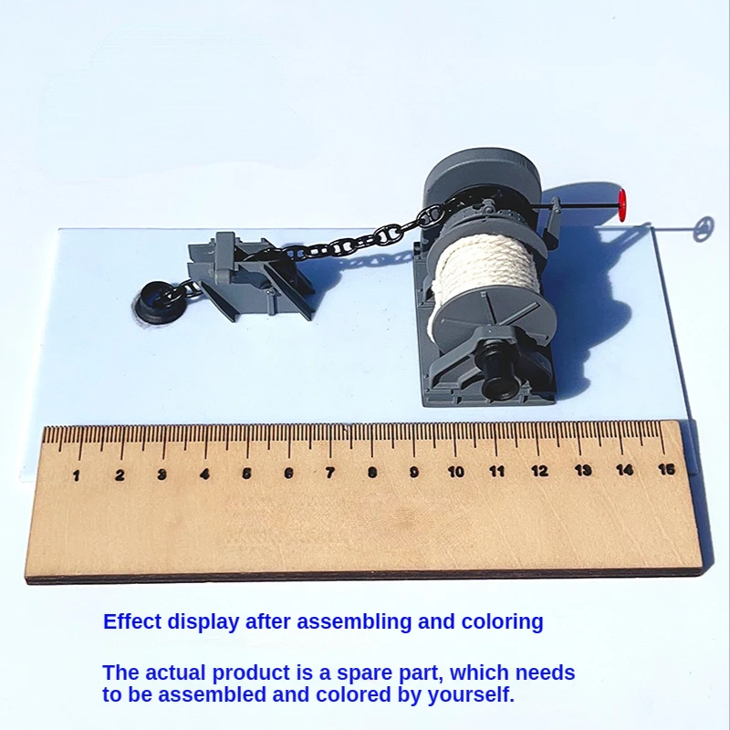 RC Simulations modell Marine Ankerwinde Kit DIY nautische Modell Montage Zubehör Kit Image