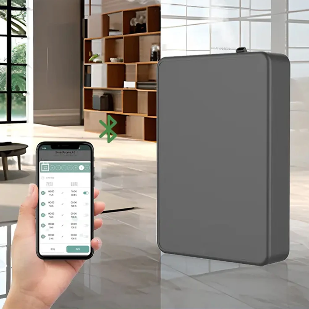 500ML Kapazität Duft Diffusor Smart Duft Luft Maschine Für Home Professionelle Wasserlose Ätherisches Öl Diffusor Lufterfrischer Image