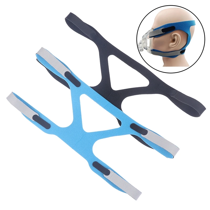 1PC Universal Anti-Schnarch Stirnband Komfort Ersatz Ventilator Teil Schlaf Apnoe Schnarchen Ohne Maske Kopfbedeckung CPAP Gesundheit pflege Image