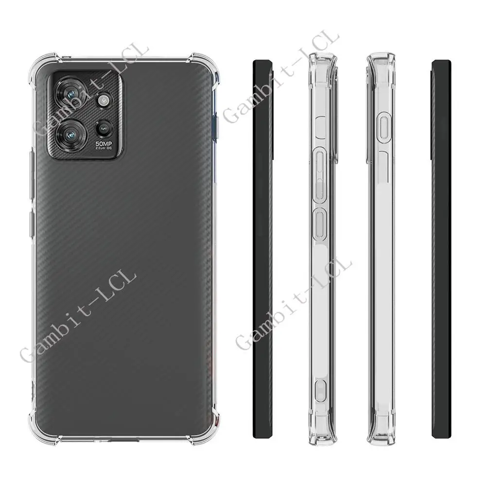 Coque arrière de protection en silicone souple pour smartphone, coque en TPU pour Motorola ThinkPhone, Think Phone 2023, 6,6