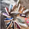 Maxdutti 2024 Frauen Schuhe ins Mode Blogger High Street Vintage Seide Satin Komfort bunte Frauen Schuhe Turnschuhe Frau