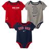 Boston Red Sox Nike 3 piece creeper Set - Navy Infant