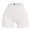 Per donna Shorts da Palestra Shorts da yoga Shorts da allenamento Vita Alta Yoga Allenamento in Palestra Pilates Pantaloncini Caffè leggero Bianco Blu Gli sport Abbigliamento sportivo Elasticizzato