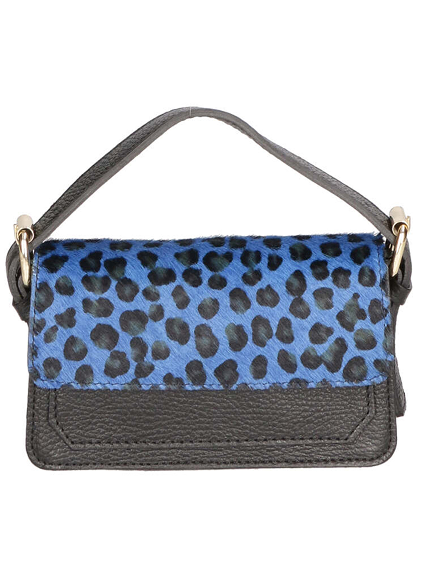 Gave Lux Unterarmtasche Frauen CHEETAH BLU
