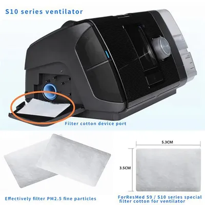 30Pcs Disposable Air Filters Premium Disposable Universal Replacement Filters for ResMed AirSense 10