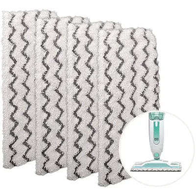 Steam Mop Pads Washable Replacement Steamer Mop Pads with All Hard Floors for Shark S1000 S1000A