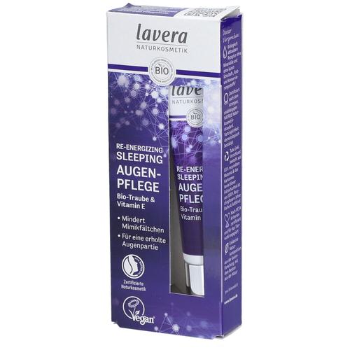 Lavera Re-Energizing Sleeping Augenpflege 15 ml Augencreme