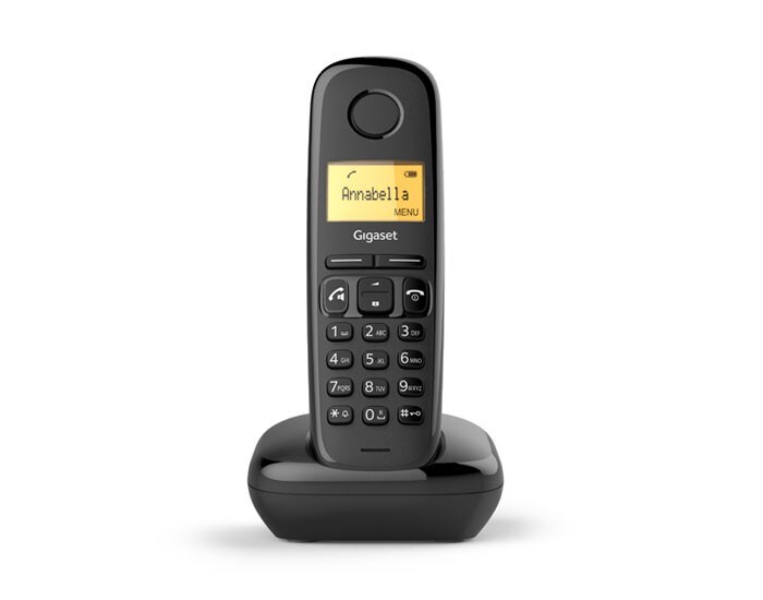 Gigaset A270 Schwarz Dect-Telefon mit Anrufer-ID