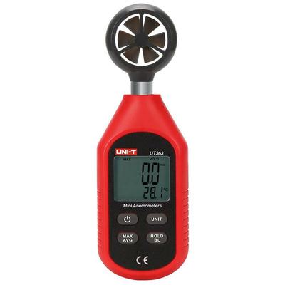 Uni-t - Digitales Anemometer/Thermometer Windmesser