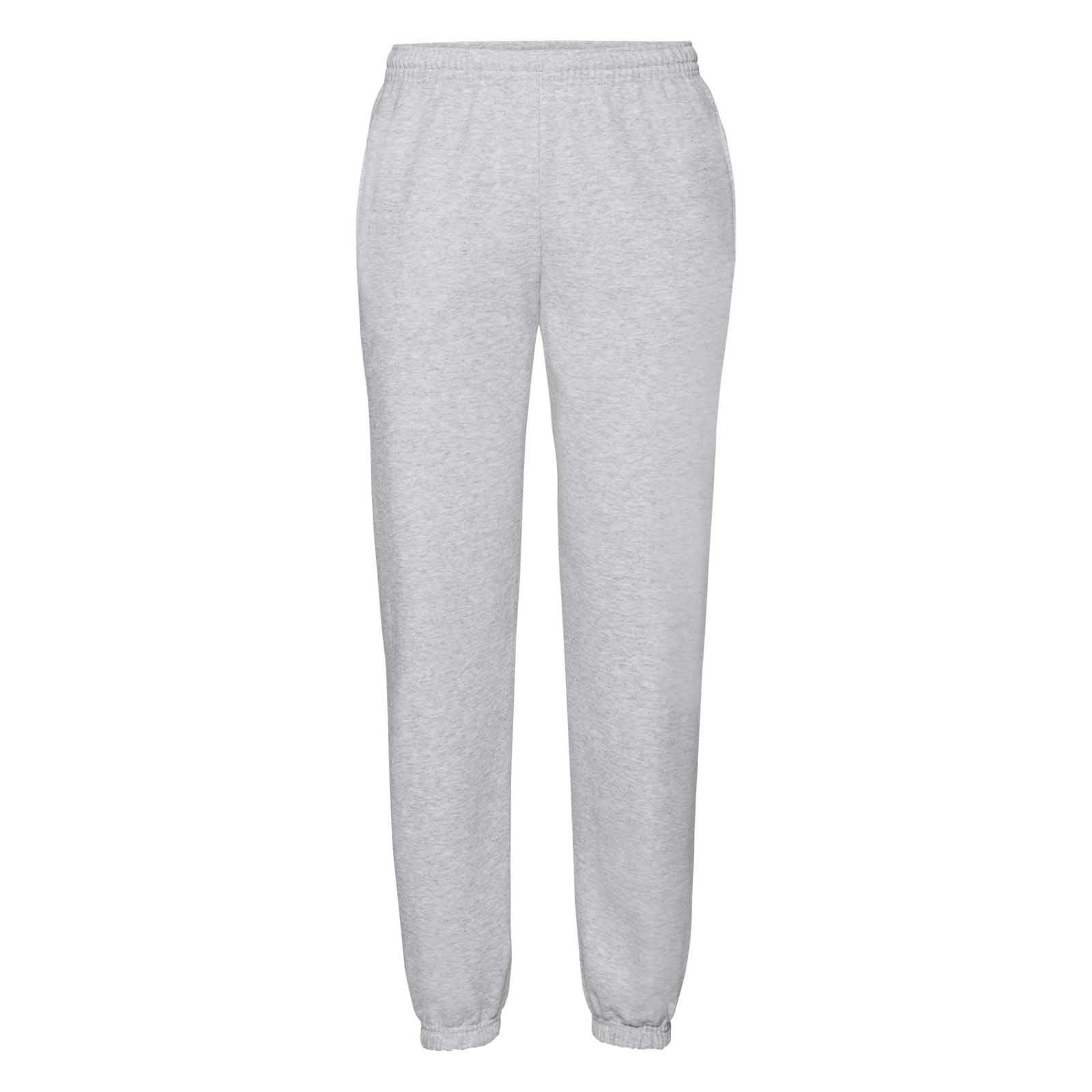 Fruit Of The Loom Herren Premium 70/30 Elastische Jogginghosen / Jogginghose (Heather Grey) Image