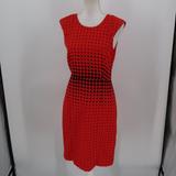 J. Crew Dresses | J. Crew Women's Red Dress W Black Polka Dots Size 4 | Color: Black/Red | Size: 4