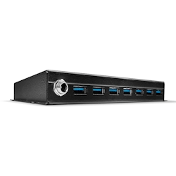 Lindy 7 Port Industrial USB 3.0 Hub - Hub - 7 x SuperSpeed USB 3.0 Image