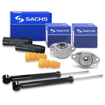 Bestprice 2x Stoßdämpfer + SACHS Domlager + SACHS Staubschutzsatz hinten für Audi, Seat, Skoda, VW Image
