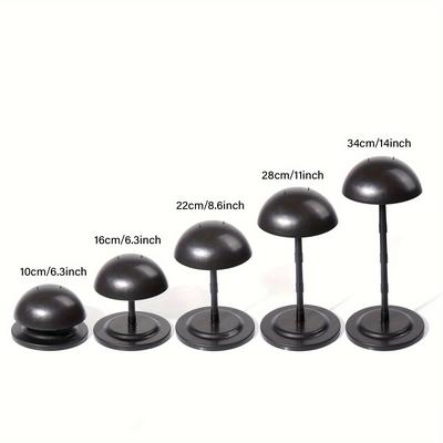 Wig Stand Wig Dryer Stand Portable Wig Stand Wig Stand For Styling Portable Dryers Hat Accessories Travel Accessories Hat Head Adjustable Black Hat Display Stand Wig Rack