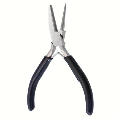 TEMU 1pc 4.5-inch Handle Round Wire Winding Pliers Mini Precision Wire Bending Tool, Suitable For Jewelry Making And Bead Making - Essential For Diy Enthusiasts Image